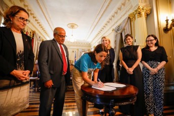 Raquel Lyra e Unicef assinam acordo de cooperação para implementar a Busca Ativa Escolar no Estado