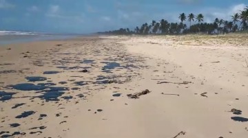 Sobe para 124 número de praias atingidas por manchas de óleo