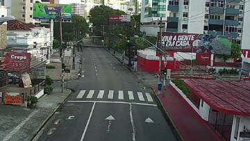 No sétimo dia de quarentena, Recife, Olinda e Jaboatão apresentam ruas mais vazias