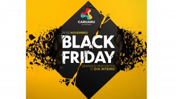 Caruaru Shopping com horário especial no Black Friday
