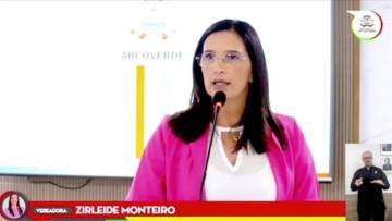 Denúncia contra parlamentar Zirleide Monteiro é aceita pela Câmara de Vereadores