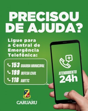 Central de Emergência telefônica começa a atender a população em Caruaru