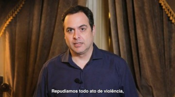 Paulo Câmara se pronuncia sobre agressão a manifestantes