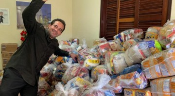 Campanha “A fome não pode esperar” distribui duas mil cestas básicas neste domingo