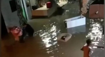 Moradores ficam desalojados após cidades do Agreste e Sertão registraram maior índice de chuvas no fim de semana