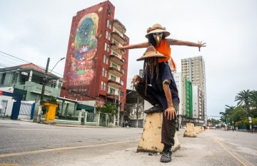 “O Som Nasce na Semente” é o mais novo megamural do Recife