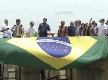 Bolsonaro visita a cidade de Salgueiro, no Sertão de Pernambuco, nesta terça-feira (8)