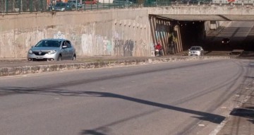 Túnel Felipe Camarão, no Jordão, tem tráfego de veículos liberado 