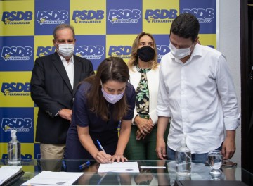 Raquel Lyra assume presidência do PSDB em Pernambuco