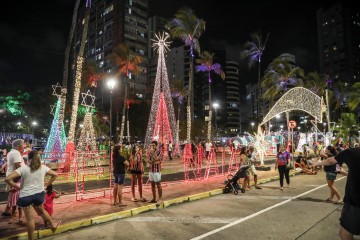 Natal dos Encontros é o tema da decoração do Recife