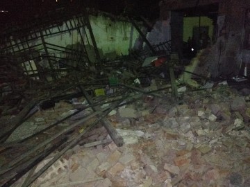 Galpão onde funcionava uma casa de bingo desaba em Limoeiro e deixa 18 feridos