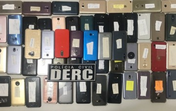 Aparelhos celulares recuperados pelas polícias atuantes no estado são devolvidos para os verdadeiros donos