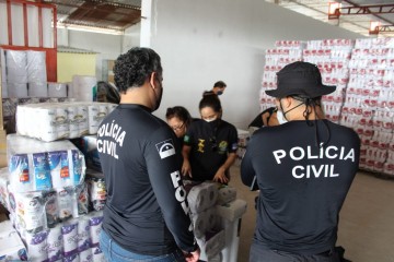 Polícia Civil e Ipem-PE realizam ação conjunta para combater irregularidades em fábrica de papel de Paulista