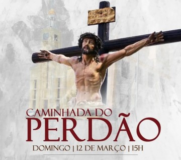 'Caminhada do Perdão', promovida pela Diocese de Caruaru, acontecerá neste domingo (12)