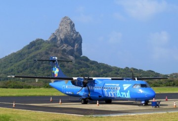 Fernando de Noronha limita a quantidade de voos para sete pousos semanais na ilha