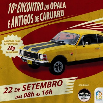 Encontro de Opalas e demais carros antigos será realizado no Polo caruaru