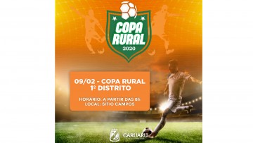 Copa Rural de Futebol Amador promete emoção para os quatro distritos de Caruaru