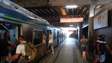 Linhas Centro e Sul do Metrô do Recife voltam a apresentar problemas nesta quarta-feira (29)