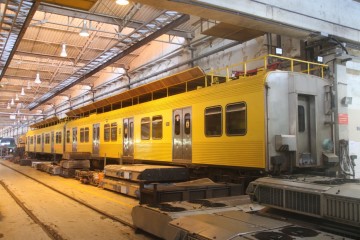 CBTU Recife desenvolve Trem de Lastro para serviço de manutenção