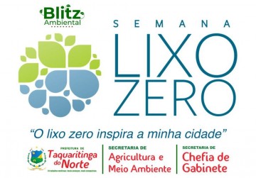 Prefeitura de Taquaritinga do Norte realizará a semana do “LIXO ZERO”