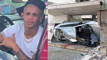 MC Biel Xcamoso, cantor de brega funk, morre em sinistro de trânsito na Avenida Boa Viagem