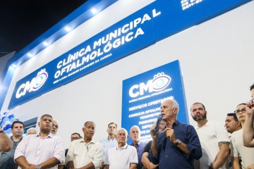 Prefeito Paulo Roberto entrega Clínica Oftalmológica e Farmácia Parceira