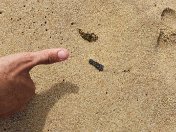 Reaparecimento de manchas de petróleo em praias de PE preocupa Secretaria de Meio Ambiente