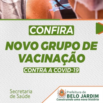 Prefeitura de Belo Jardim amplia vacinação contra a Covid-19 para novos grupos