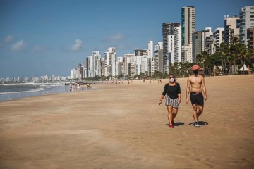 Praias e parques reabertos para prática de atividades físicas no Recife