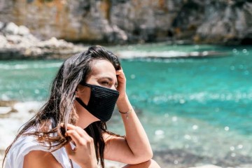 Campanha estadual alerta para uso da máscara em Fernando de Noronha