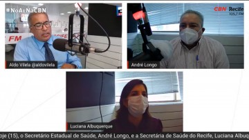 André Longo reforça a importância da vacinação e comenta a possibilidade de 4° dose para pessoas com comorbidades