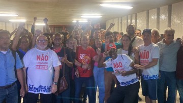 Metroviários definem sobre greve no Ministério Público do Trabalho nesta quinta