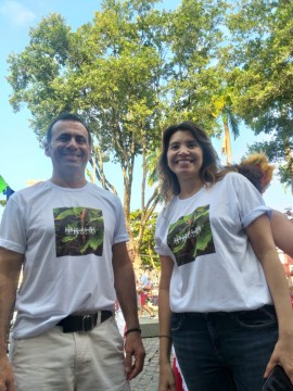 Ato no Recife alerta para queimadas na Amazônia 