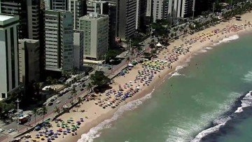 Corpo é encontrado na orla da Praia de Boa Viagem, Zona Sul do Recife