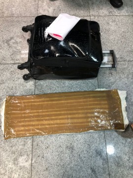 PF apreende quatro quilos de cocaína no Aeroporto do Recife
