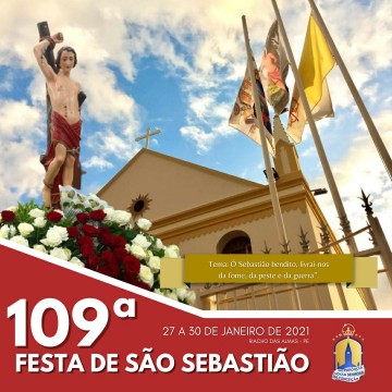 Comunidade católica e prefeitura de Riacho das Almas realizam 109ª festa de São Sebastião