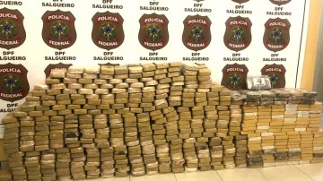 No sertão pernambucano, Polícia Federal apreende mais de 500 kg de cocaína