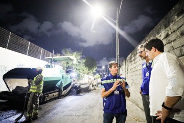 Prefeitura do Recife inicia recapeamento da Avenida Sul Governador Cid Sampaio