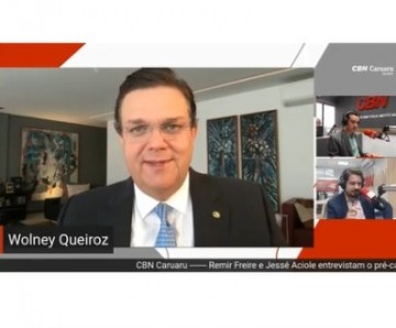 CBN Eleições 2022: entrevista com o pré-candidato a Deputado Federal Wolney Queiroz