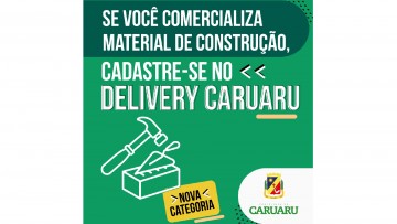 Delivery Caruaru agora disponibiliza cadastros para novas categorias