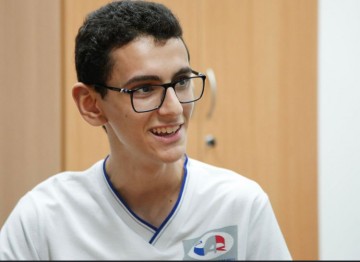 Estudante da Rede Estadual representa o Brasil na Olimpíada de Química no Uzbequistão
