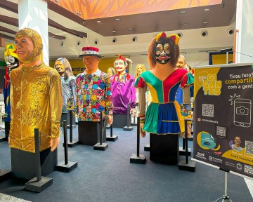 Exposição gratuita de bonecos gigantes acontece em Carpina