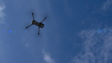 Drones monitoram aglomeração e temperatura corporal no Recife