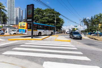 Projetos de nova geometria viária buscam reduzir acidentes no trânsito do Recife