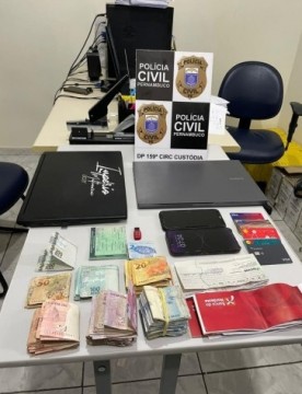 Polícia investiga organização criminosa responsável por aplicar golpe milionário em lojas de departamento; seis pessoas foram presas