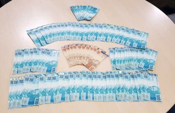 Homem é detido com R$ 10 mil em notas falsas, no Recife  