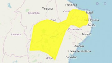 Inmet emite alerta de chuvas intensas em mais de 30 cidades de Pernambuco