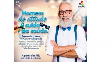 Caruaru Shopping realiza ação voltada ao Novembro Azul
