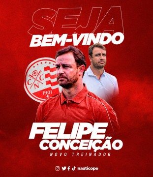 Náutico contrata técnico Felipe Conceição