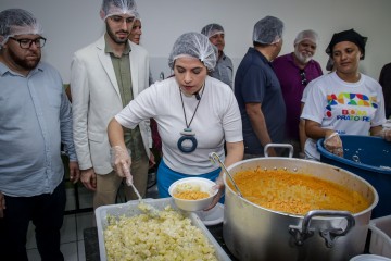 Priscila Krause inaugura cozinha comunitária em Belo Jardim